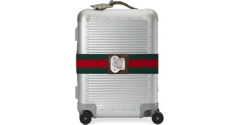 gucci port|gucci luggage aluminum.